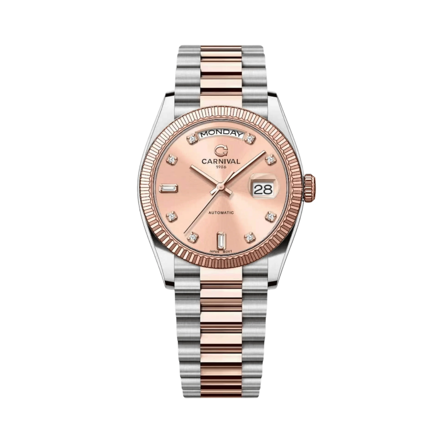  Đồng Hồ Nam Carnival Automatic 8239G CH-NN 38mm 