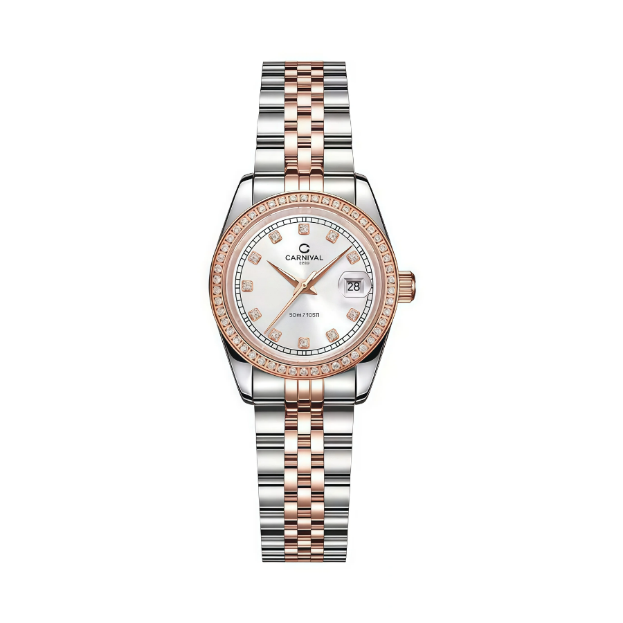  Đồng Hồ Nữ Carnival Pin 8131L2 CH-T 30mm 