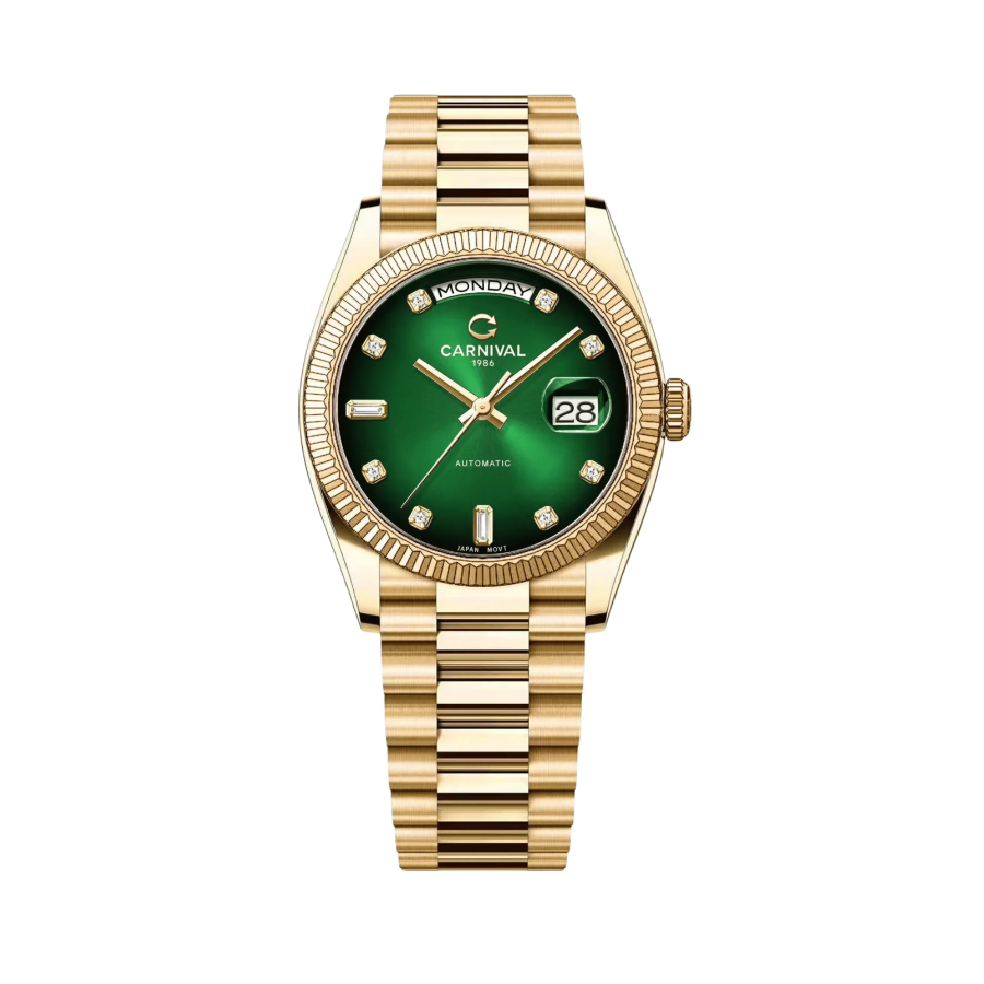  Đồng Hồ Nam Carnival Automatic 8239G VV-XL 38mm 