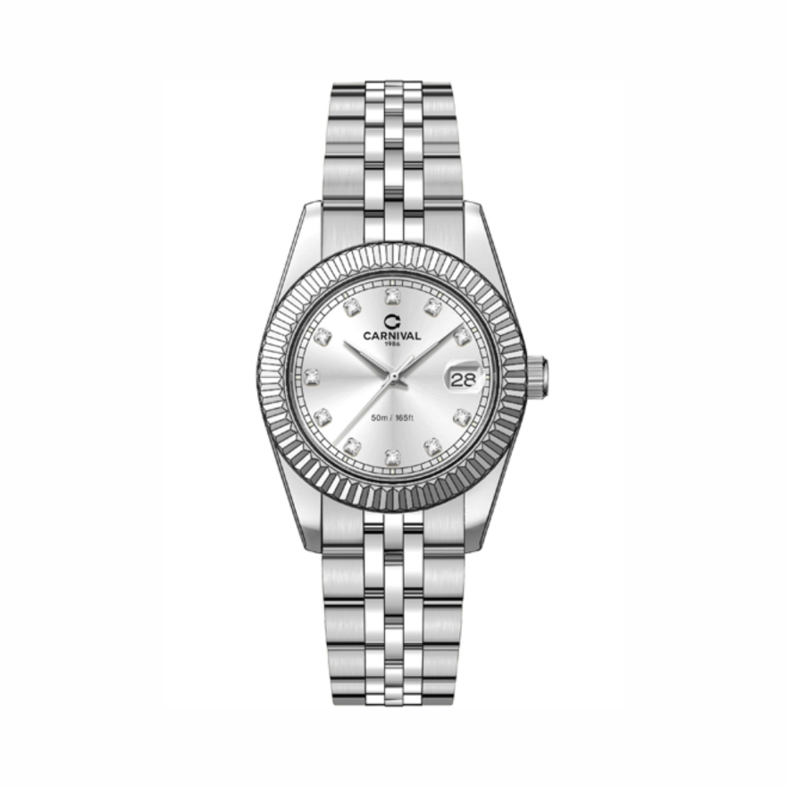  Đồng Hồ Nữ Carnival Pin 8131L VT-T 30mm 