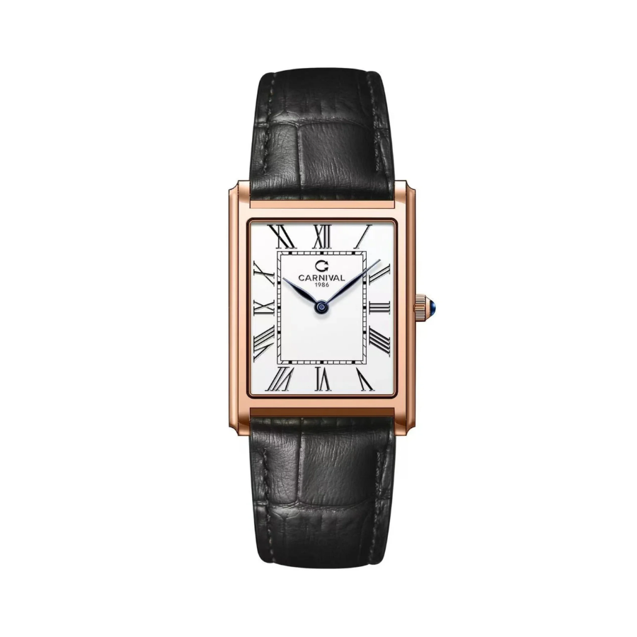  Đồng Hồ Nam Carnival 8231G VH-DD-T 28x39mm 