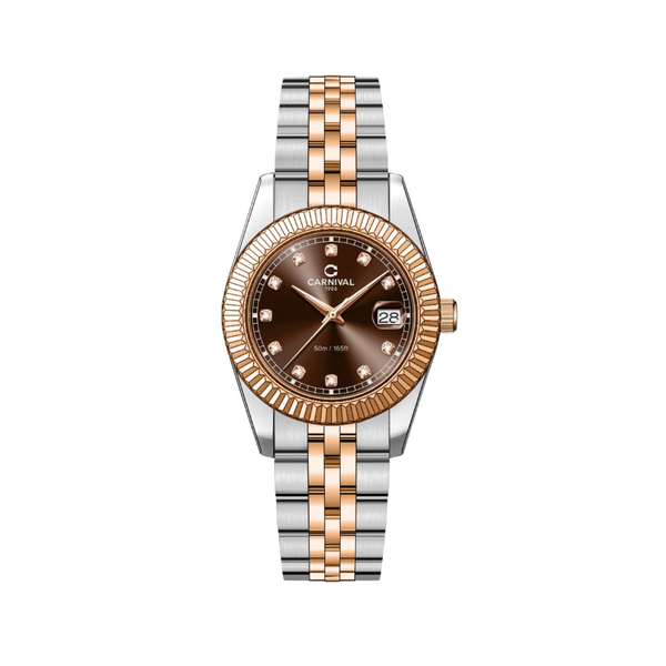  Đồng Hồ Nữ Carnival Pin 8131L  CH-N 30mm 