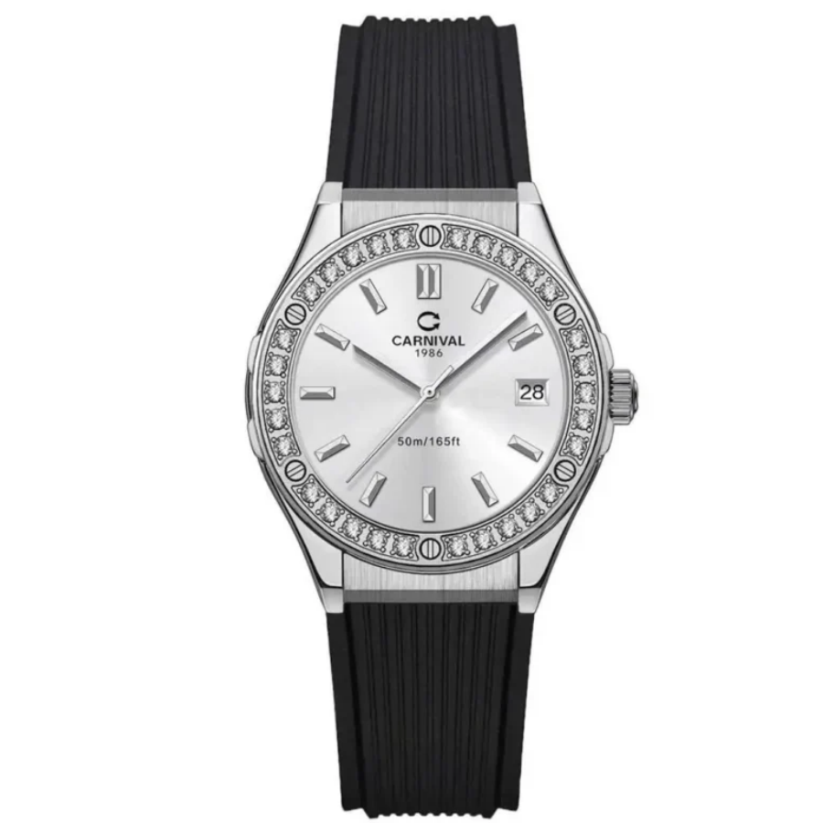  Đồng Hồ Nữ Carnival Pin 8168L2 VT-DCS-T 34mm 