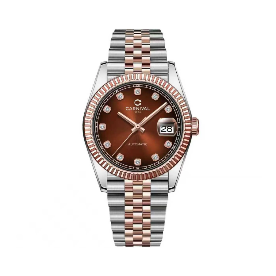  Đồng Hồ Nam Carnival Automatic 8250G  CH-N 38mm 