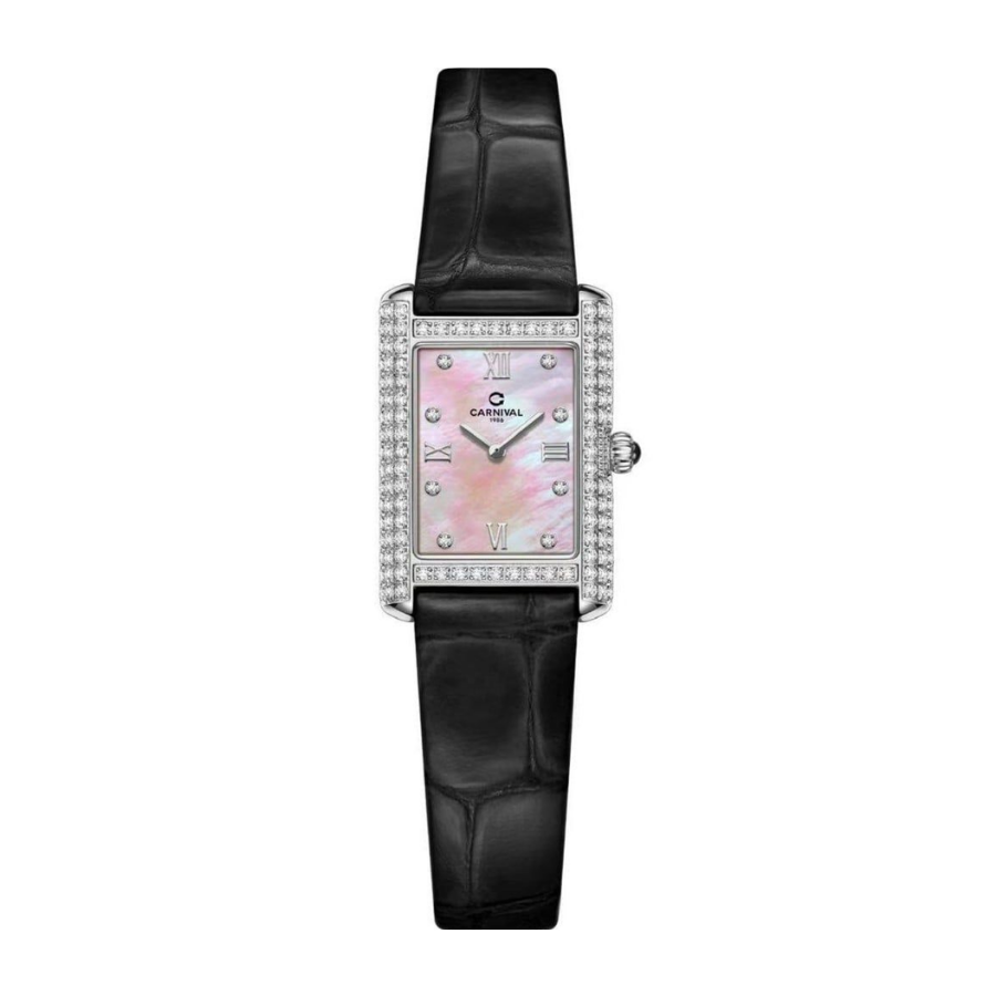  Đồng Hồ Nữ Carnival Pin 8236L VT-DD-HK 22mm 