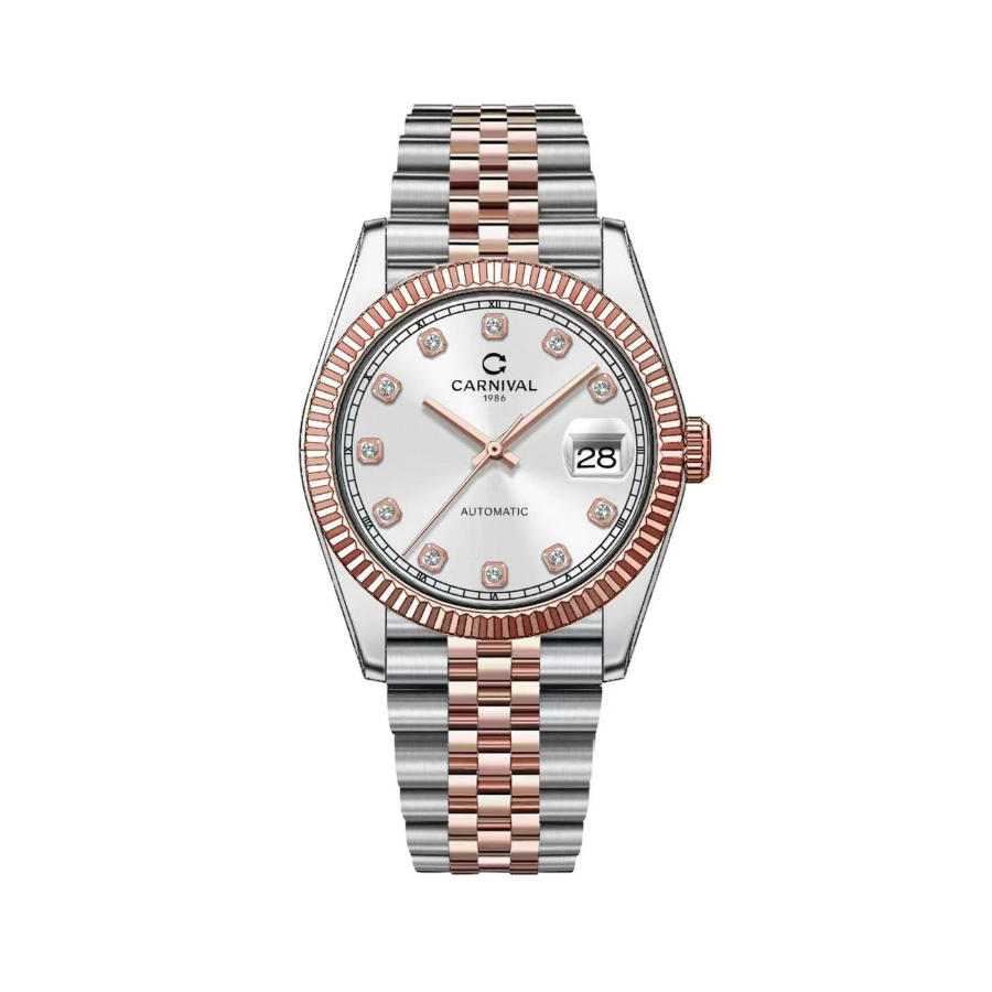  Đồng Hồ Nam Carnival Automatic 8250G CH-T 38mm 