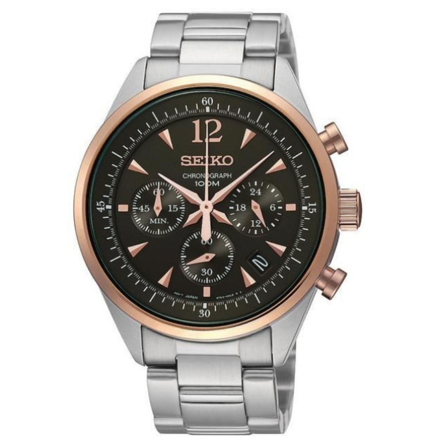  ĐỒNG HỒ SEIKO SSB068P1 QUARTZ NAM 