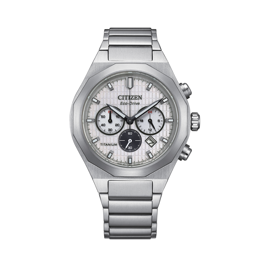  Đồng Hồ Nam Citizen Zenshin Senkei Eco-Drive Chronograph CA4690-51A 41mm 