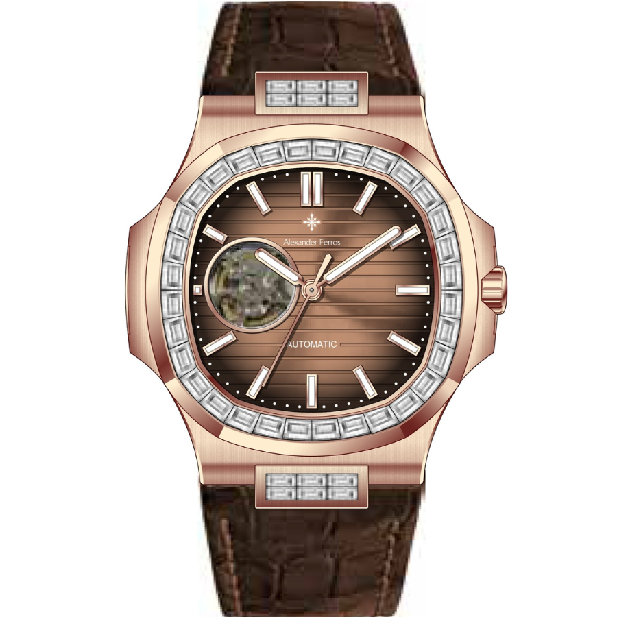  ĐỒNG HỒ NAM ALEXANDER FERROS AUTOMATIC 6091R/08D 