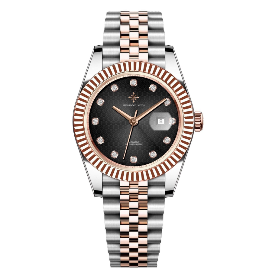  ĐỒNG HỒ NỮ ALEXANDER FERROS AUTOMATIC 8192D/01 