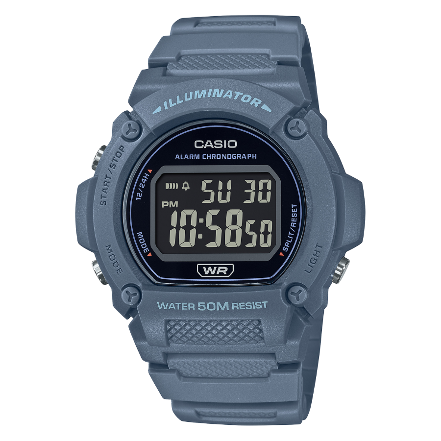  Đồng Hồ Casio W-219HC-2BVDF 