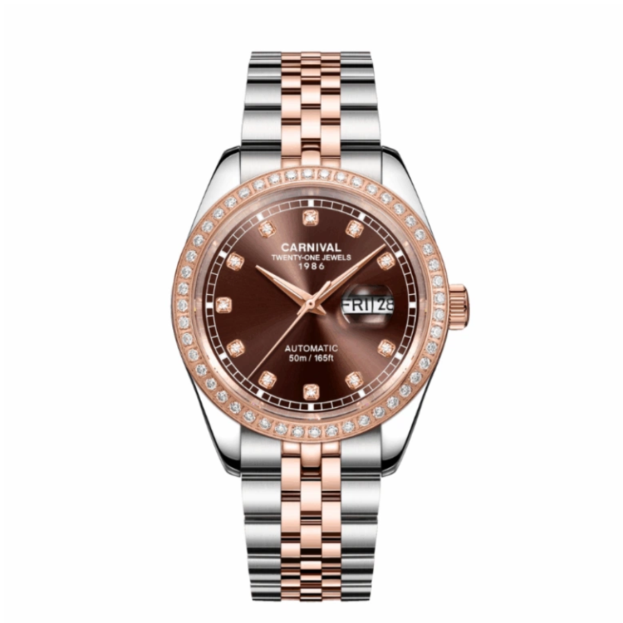  Đồng Hồ Nam Carnival Automatic  8131G2  40mm 