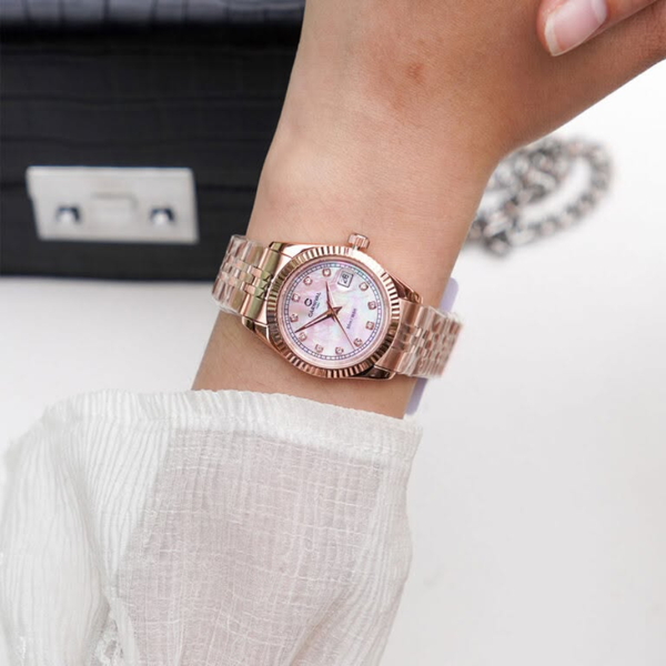  Đồng Hồ Nữ Carnival Pin 8131L VH-HK 30mm 