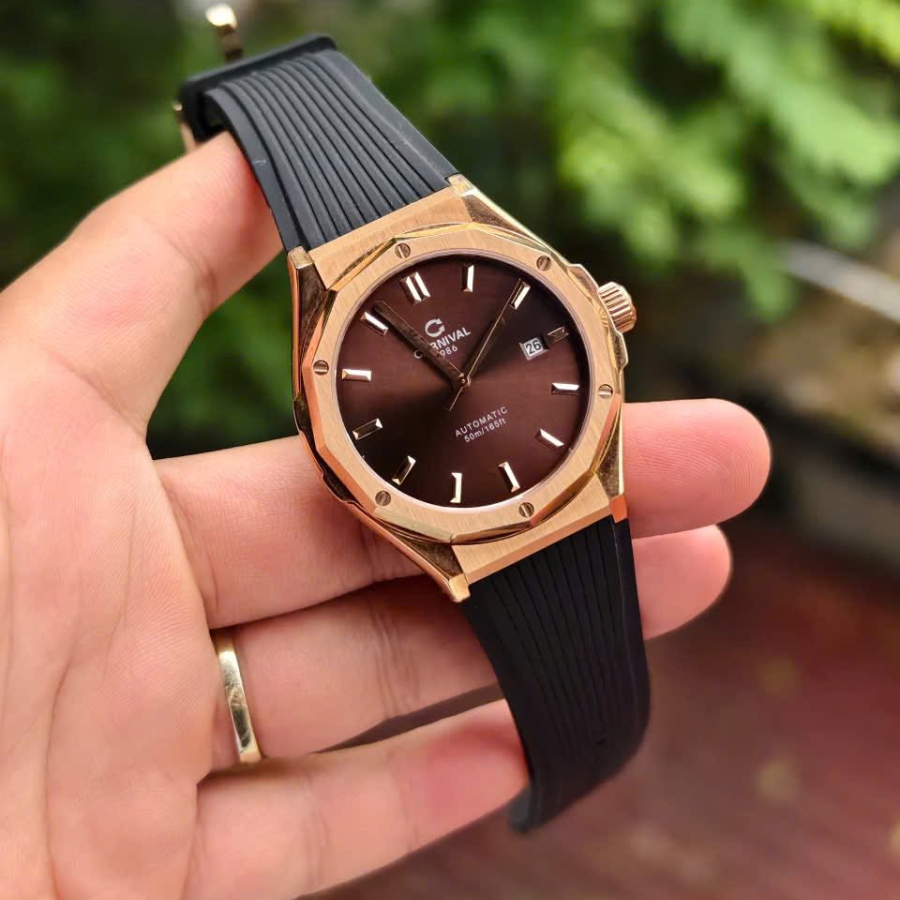 Đồng Hồ Nam Carnival Automatic 8168G VH-DCS-N 42mm 