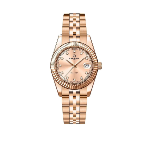 Đồng Hồ Nữ Carnival Pin 8131L VH-NN 30mm 