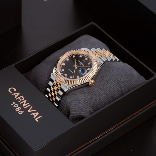  Đồng Hồ Nam Carnival Automatic 8250G CH-D 38mm 