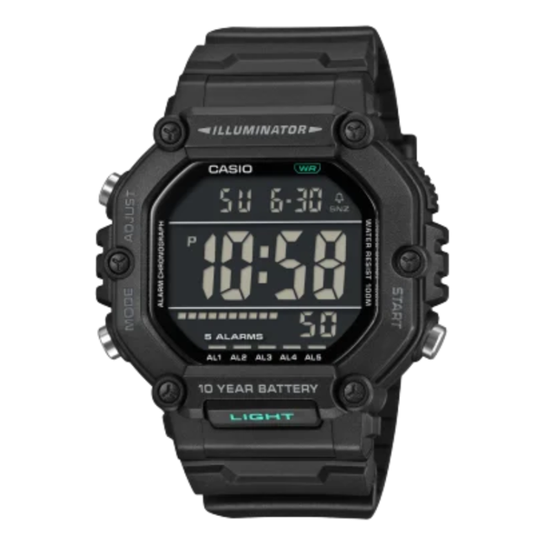  Đồng Hồ Nam Casio Pin AE-1600HX-1BVDF 49mm 
