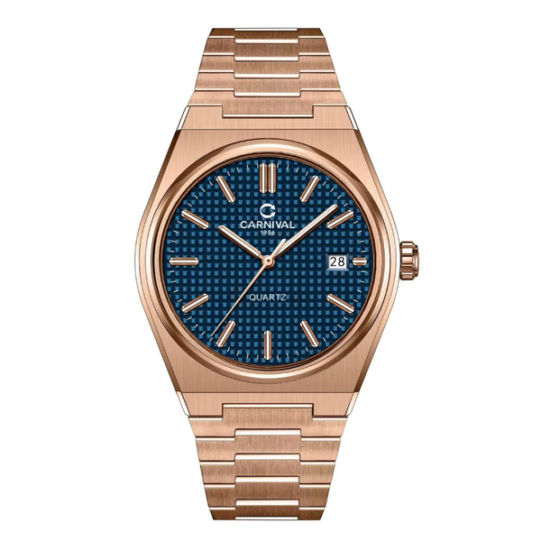  Đồng Hồ Nam Carnival Pin 8251G VH-X 38mm 