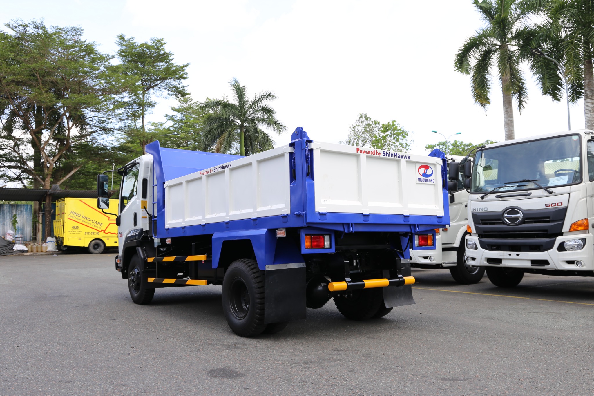 Xe ben ISUZU FRR 6 tấn 4 bửng mở