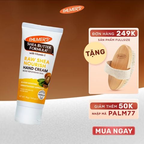 Kem dưỡng ẩm da tay hỗ trợ chống nhăn da hương Bơ Hạt Mỡ Palmer's