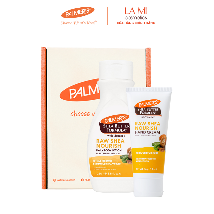 [SET QUÀ TẶNG] Bộ Sản Phẩm Dưỡng ẩm Palmer