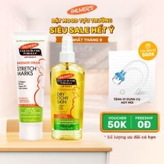 COMBO Ngừa rạn và Giảm khô ngứa Giữa thai kỳ Palmer's