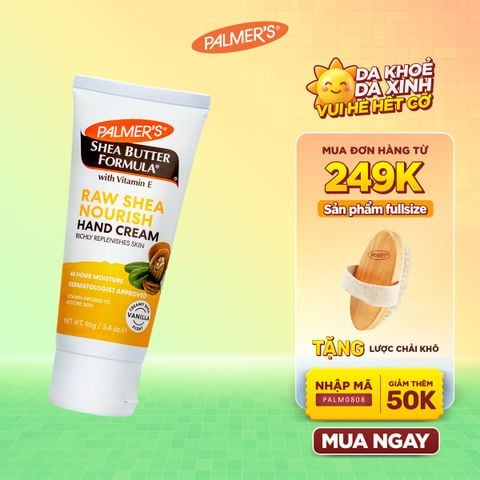 Kem dưỡng ẩm da tay hỗ trợ chống nhăn da hương Bơ Hạt Mỡ Palmer's