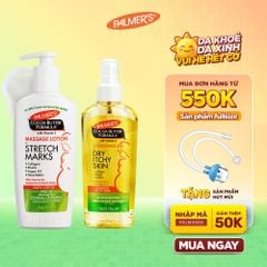 COMBO Ngừa rạn và Giảm khô ngứa Đầu thai kỳ Palmer's