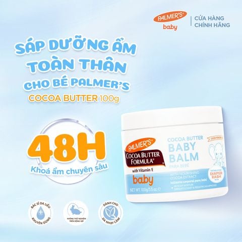 [Mới] Sáp Dưỡng Ẩm Toàn Thân Cho Bé Palmer's Cocoa Butter 100g