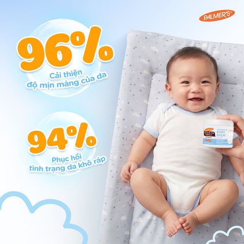 [Mới] Combo 2 Sáp Dưỡng Ẩm Toàn Thân Cho Bé Palmer's Cocoa Butter 100g