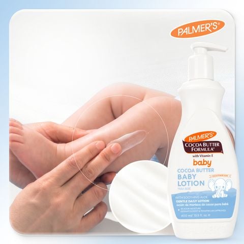 [Mới] Sữa Dưỡng Thể Toàn Thân Cho Bé Palmer's Cocoa Butter 400ml