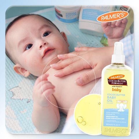 [Mới] Combo Trọn Bộ Chăm Sóc & Phục Hồi Da Toàn Diện Cho Bé Palmer's Cocoa Butter (Sữa Dưỡng 400ml + Dầu Dưỡng 150ml + Sáp Dưỡng 100g)