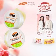 (HỘP BỊ Ố MÀU) Bơ đậm đặc ngăn ngừa và hỗ trợ làm mờ rạn da cho mẹ bầu cuối thai kỳ và sau sinh Palmer's 125g