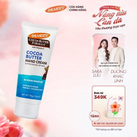 Kem dưỡng ẩm da tay hỗ trợ giảm khô ráp, bong tróc, nứt nẻ hương Bơ Cacao Palmer's