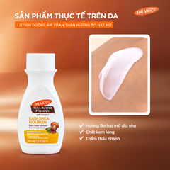 [Quà tặng không bán] Sữa dưỡng ẩm toàn thân hỗ trợ làm mềm mịn da hương Bơ Hạt Mỡ Palmer's 50ml