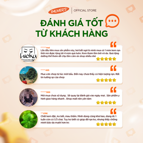 Kem rạn da ngăn ngừa và hỗ trợ làm mờ vết rạn cho mẹ bầu giữa thai kỳ Palmer's