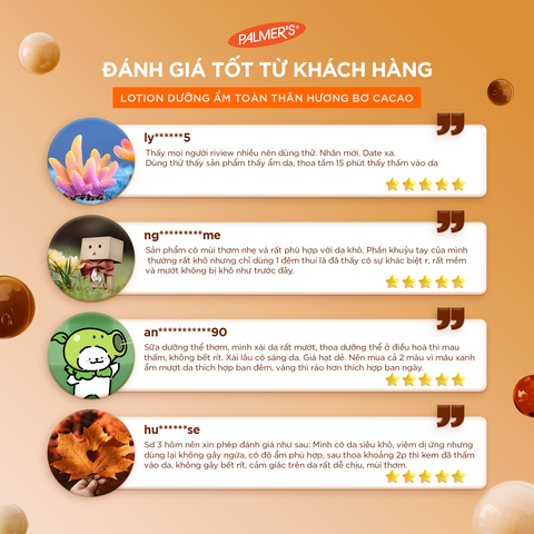 Sữa dưỡng ẩm sâu toàn thân hỗ trợ giảm khô nứt da hương Bơ Cacao Palmer's 250ml