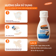 Sữa dưỡng ẩm sâu toàn thân hỗ trợ giảm khô nứt da hương Bơ Cacao Palmer's 250ml