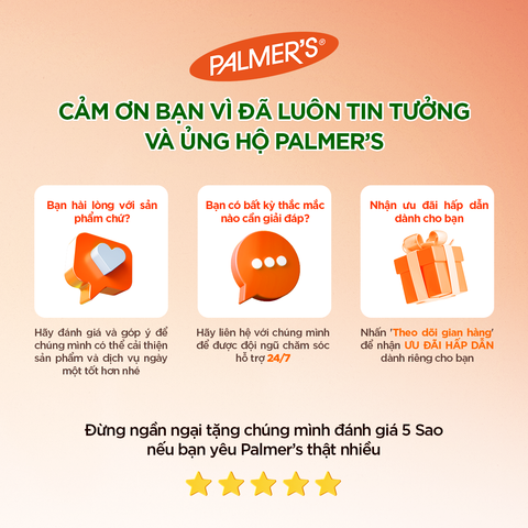 Kem dưỡng làm dịu da, cải thiện nứt da vùng đầu hoa Palmer's 30g