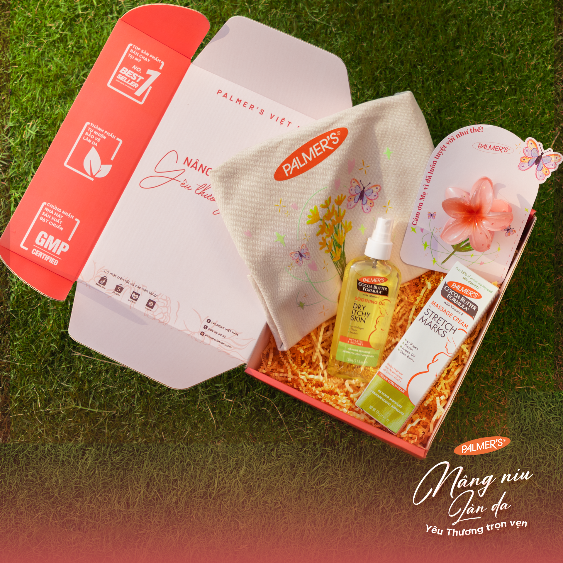 [SET QUÀ TẶNG NGÀY CỦA MẸ] COMBO Rạn da Dưỡng ẩm Giữa Thai Kỳ (Kem, Dầu)