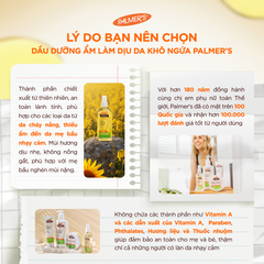 COMBO Ngừa rạn và Giảm khô ngứa Đầu thai kỳ Palmer's