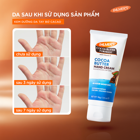 Kem dưỡng ẩm da tay hỗ trợ giảm khô ráp, bong tróc, nứt nẻ hương Bơ Cacao Palmer's