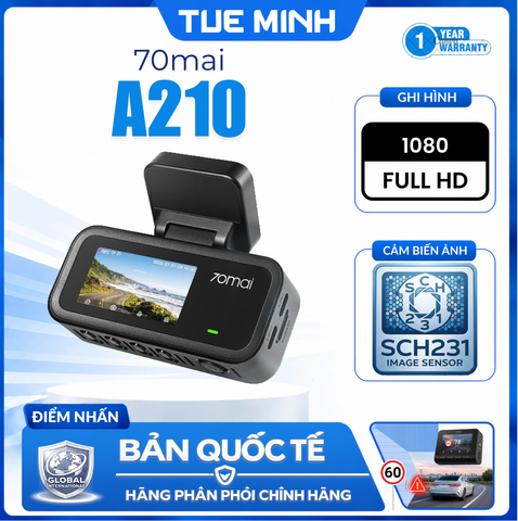 Camera hành trình 70mai A210