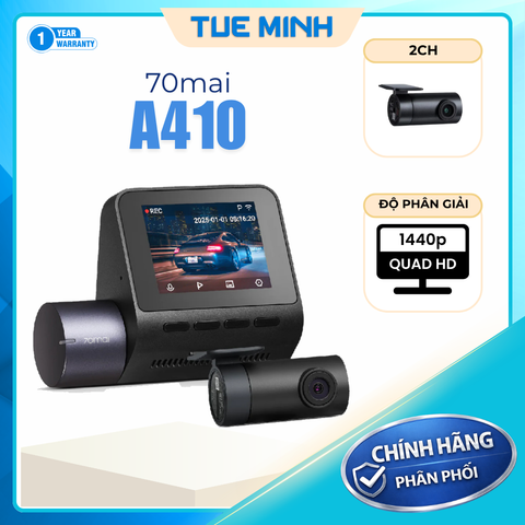Camera hành trình ô tô 70mai A410