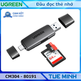 Đầu đọc thẻ nhớ OTG UGREEN CM304 80191