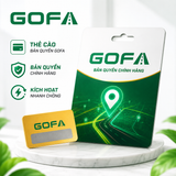 Thẻ Cào Bản Quyền GOFA  - Cảnh Báo Giao Thông