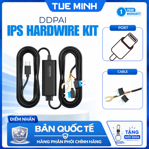 Bộ dây nguồn Hardwire Kit cho Camera hành trình Ddpai