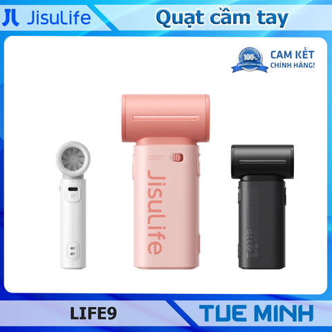 Quạt Cầm Tay Cao Cấp Mini JisuLife Life9 5 cấp gió
