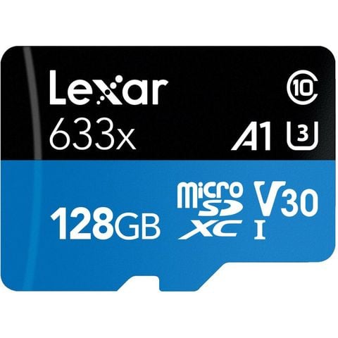 Thẻ nhớ Micro SD Lexar - SDXC UHS-I High Performance 633x 100MB/s U3