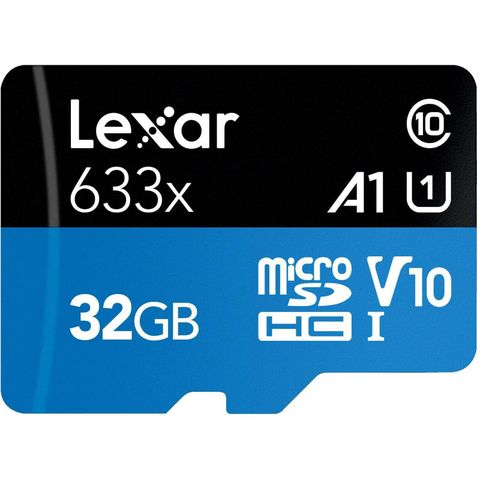 Thẻ nhớ Micro SD Lexar - SDXC UHS-I High Performance 633x 100MB/s U3